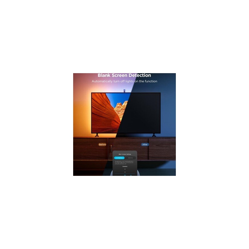 Govee - Set 2x Backlight TV 55-65" SMART LED sa pozadinskim osvetljenjem RGBICW Wi-Fi
