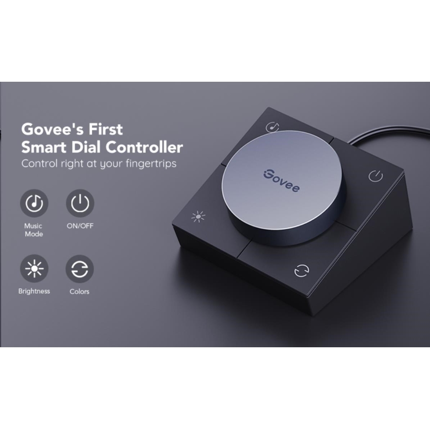 Govee - Set 2x Smart Gaming Wi-Fi LED RGBIC Paneli + Smart Dual + Daljinski upravljač