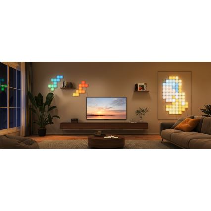 Govee - Set od 10 pametnih mini RGBIC panela sa Wi‑Fi