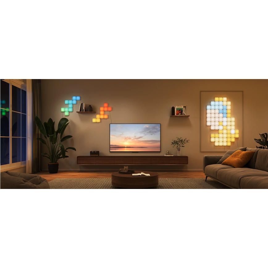 Govee - Set od 10 pametnih mini RGBIC panela sa Wi‑Fi