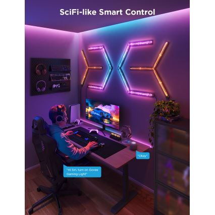 Govee - Smart Gaming (4+1) zidna lampa RGBIC Wi-Fi