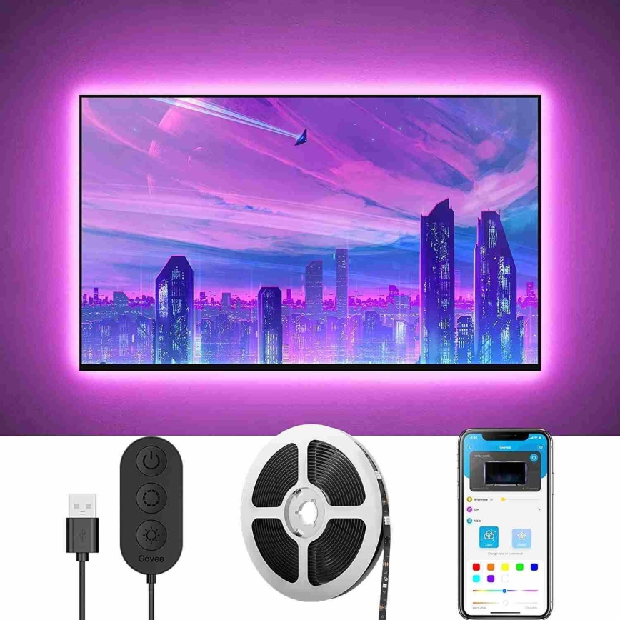 Govee - SMART RGB LED pozadinsko osvetljenje za TV 46-60