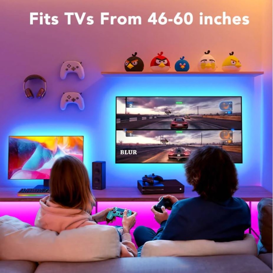 Govee - TV 46-60" SMART LED sa pozadinskim osvetljenjem RGB + Daljinski upravljač