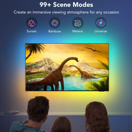 Govee - TV 55-65 SMART LED pozadinsko osvetljenje RGBIC Wi-Fi