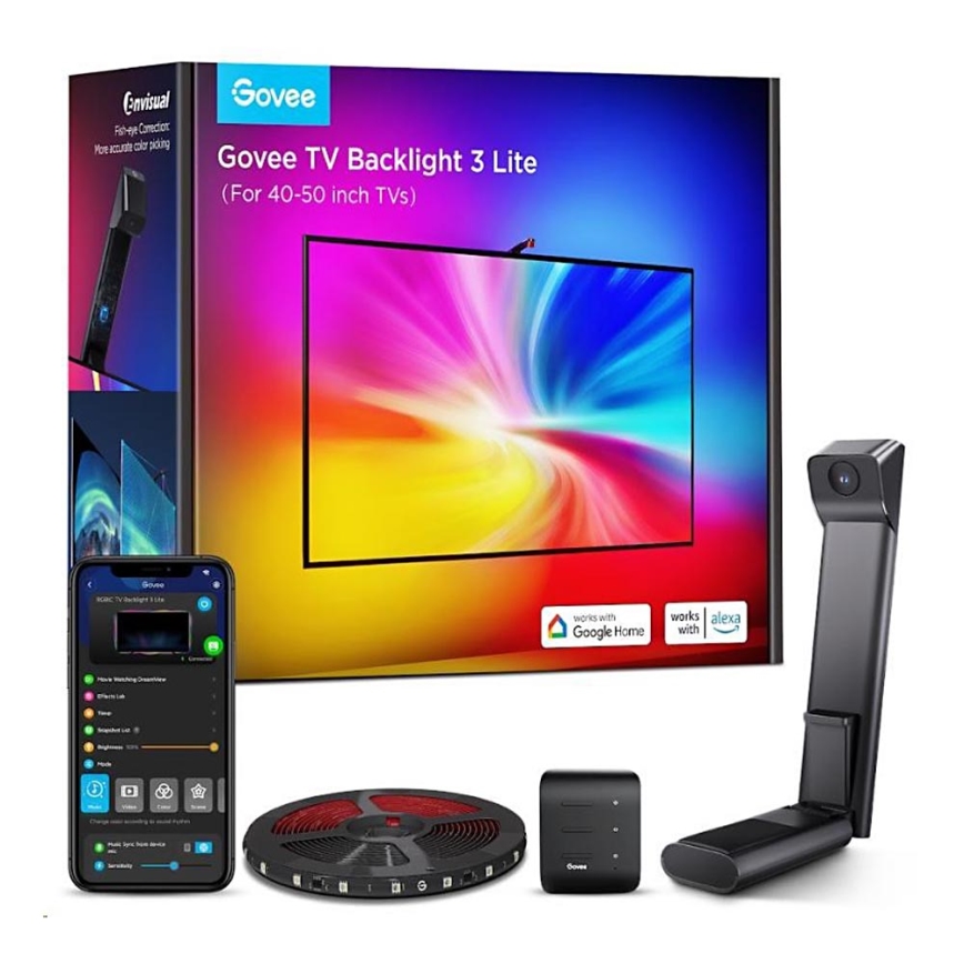 Govee - TV Backlight 3 Lite TV 40-50" SMART LED sa pozadinskim osvetljenjem RGBICW Wi-Fi IP67 +DU
