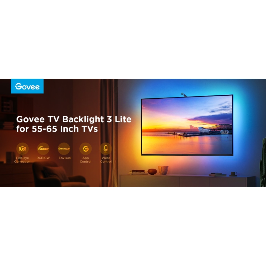 Govee - TV Backlight 3 Lite TV 40-50" SMART LED sa pozadinskim osvetljenjem RGBICW Wi-Fi IP67 +DU