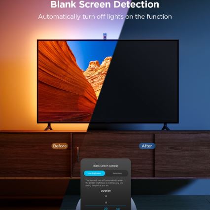 Govee - TV Backlight 3 Lite TV 40-50" SMART LED sa pozadinskim osvetljenjem RGBICW Wi-Fi IP67 +DU
