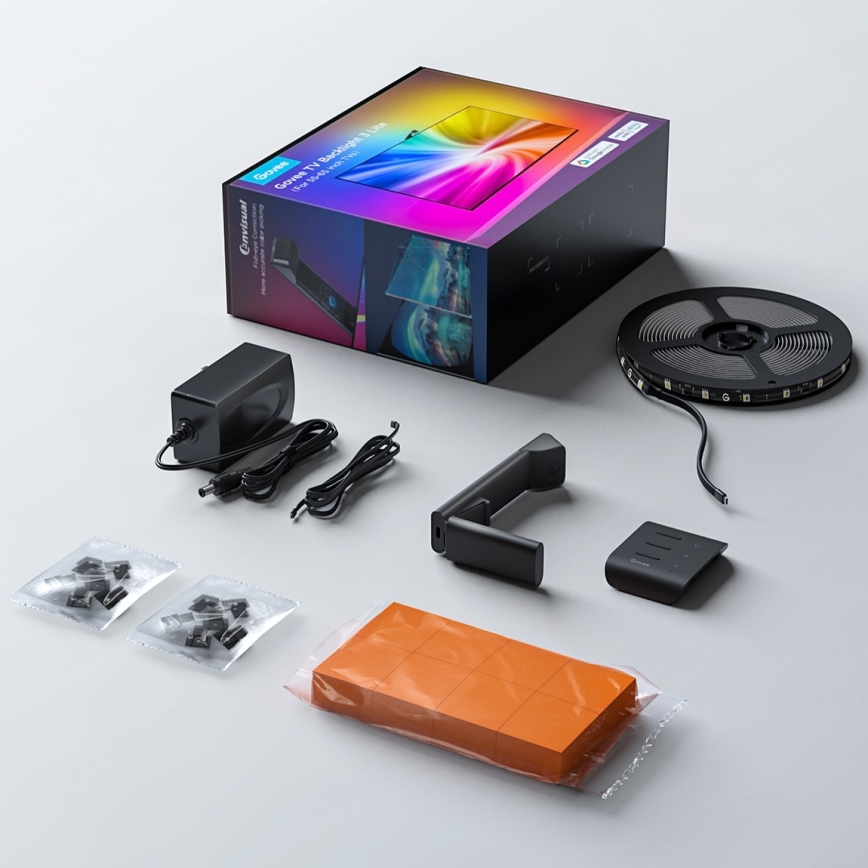 Govee - TV Backlight 3 Lite za TV 55-65 SMART LED pozadinsko osvetljenje RGBICW Wi-Fi IP67 + daljinsko upravljanje