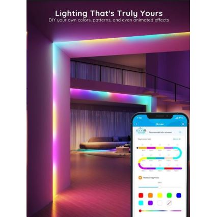 Govee - Wi-Fi RGBIC PRO Smart LED TRAKA 10m