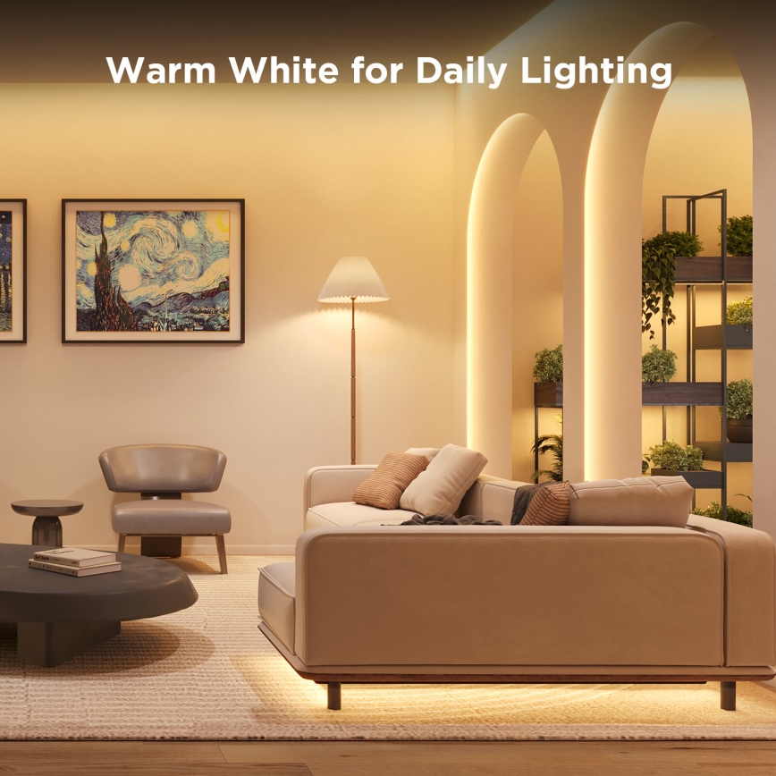 Govee - Wi-Fi RGBICW Smart PRO LED TRAKA 5m MATTER  - ekstra izdržljiva