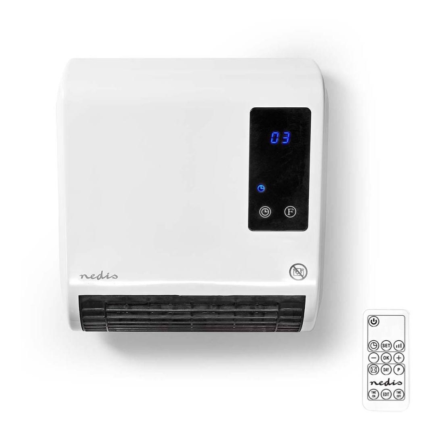 Grejalica sa LED ekran i termostatom 2000W/230V IP22 + Daljinski upravljač