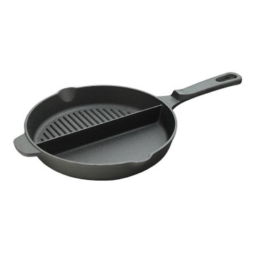 Gril tiganj sa dva odeljka 25 cm