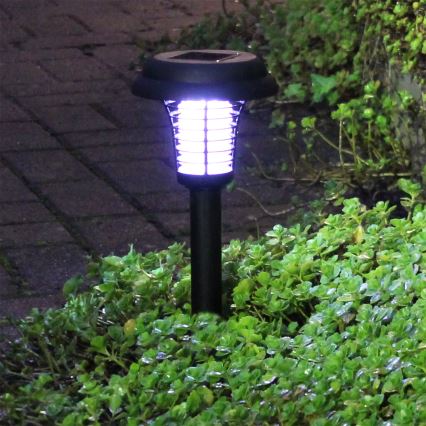 Grundig 12217 - LED Solarna lampa i lapač insekata LED/1xAA 600 mAh