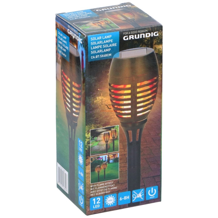 Grundig 16640 - LED Solarna lampa LED/1,2V 600 mAh IP44