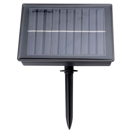 Grundig - LED Prigušivi solarni lancem 50xLED/8 funkcije 9,35m topla bela + Daljinski upravljač
