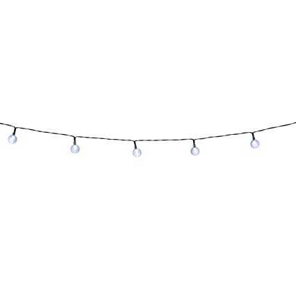 Grundig - LED Prigušivi solarni lancem 50xLED/8 funkcije 9,35m topla bela + Daljinski upravljač