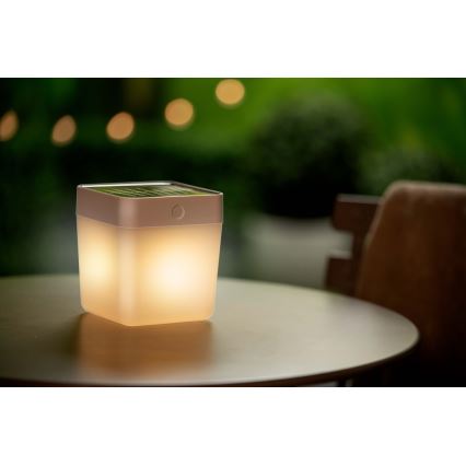 Grundig - LED RGB Solarna lampa LED/3,7V