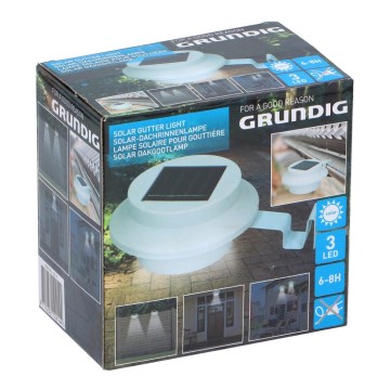 Grundig - LED solarna lampa sa držačem 3xLED/1xAA 600 mAh