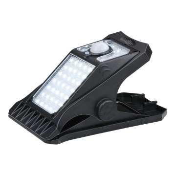 Grundig - LED Solarna lampa sa senzorom CLIP-ON LED/9W/3,7V IP44