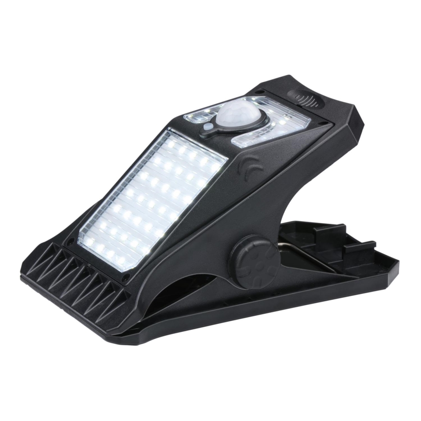 Grundig - LED Solarna lampa sa senzorom CLIP-ON LED/9W/3,7V IP44