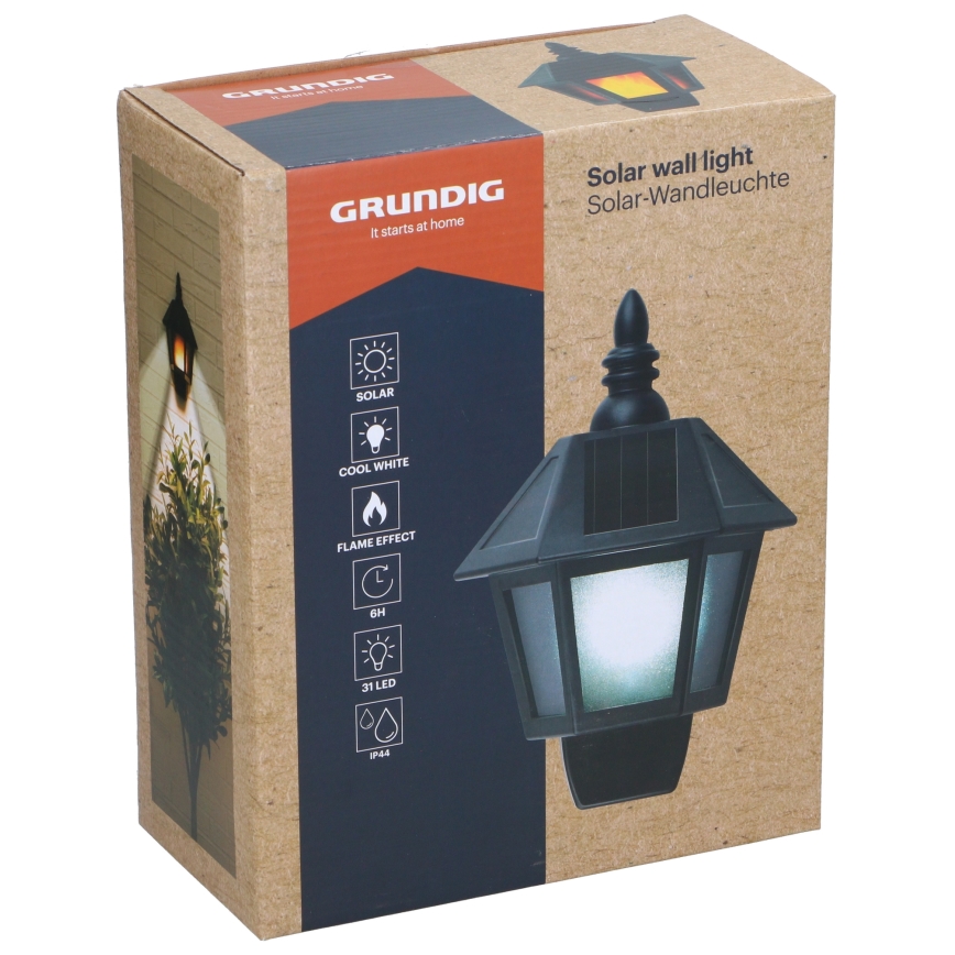 Grundig - LED Solarna zidna rasveta LED/1,2V IP44
