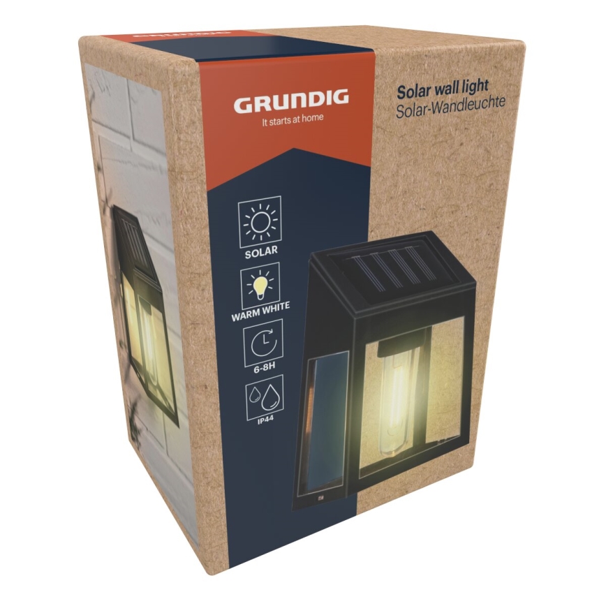 Grundig - LED Solarna zidna rasveta LED/1,2V IP44