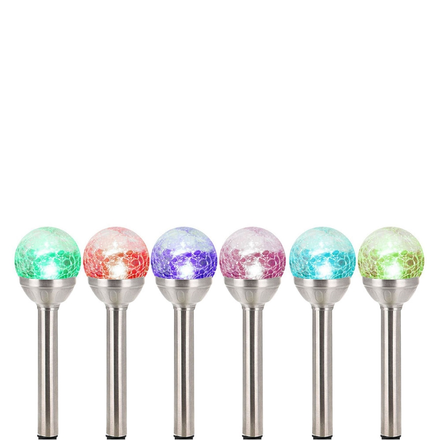 Grundig - LED Solarno svetlo 1xLED/1,2V 600 mAh šareni