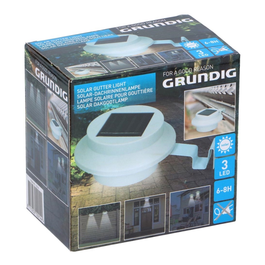 Grundig - LED Solarno svetlo sa držačem 3xLED/1xAA 600 mAh