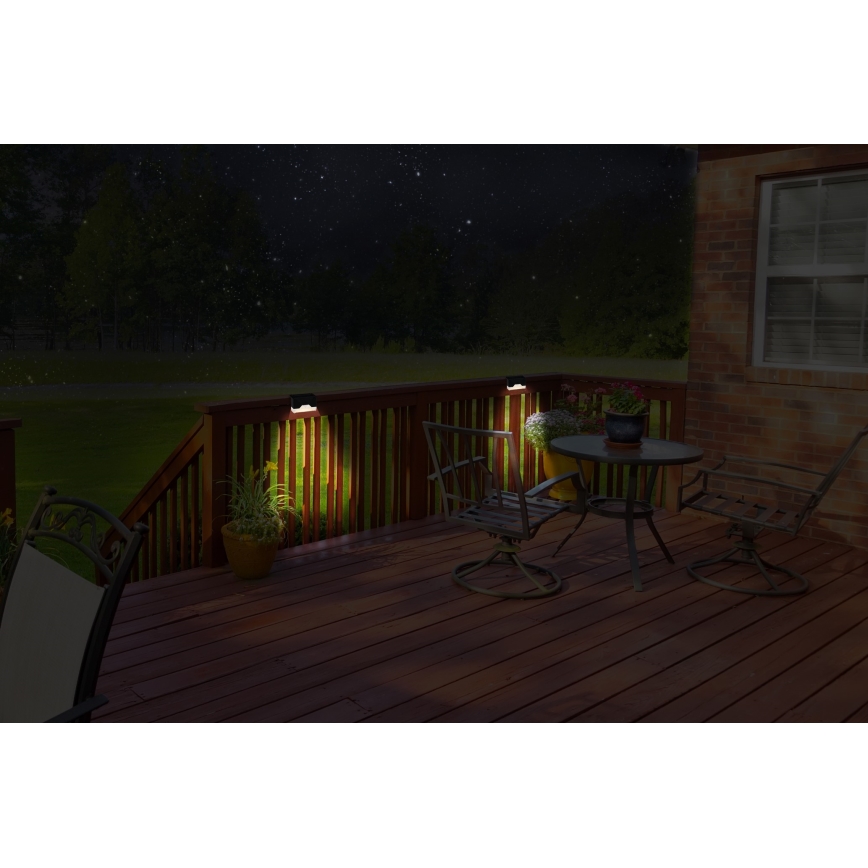 Grundig - Set 4x LED Solarna zidna rasveta LED/1,2V IP44