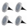 Grundig - Set 4x LED Solarno svetlo LED/1W/1,2V IP65