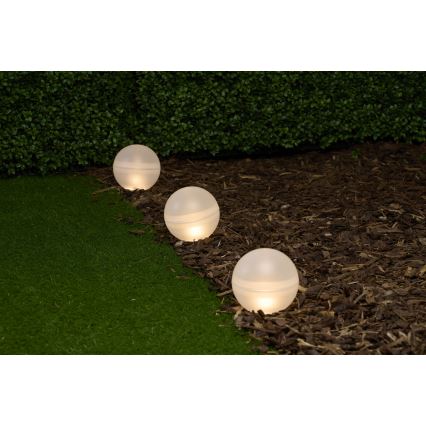 Grundig - Set 5x LED RGBW  Solarna lampa LED/3,2V IP44