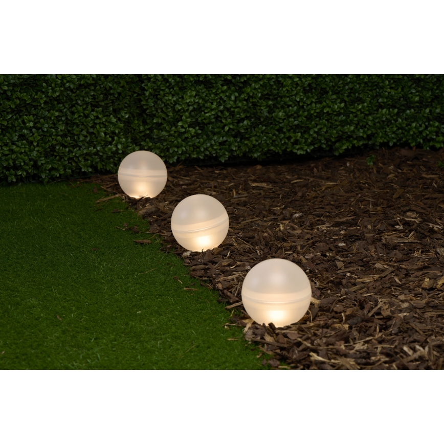 Grundig - Set 5x LED RGBW  Solarna lampa LED/3,2V IP44