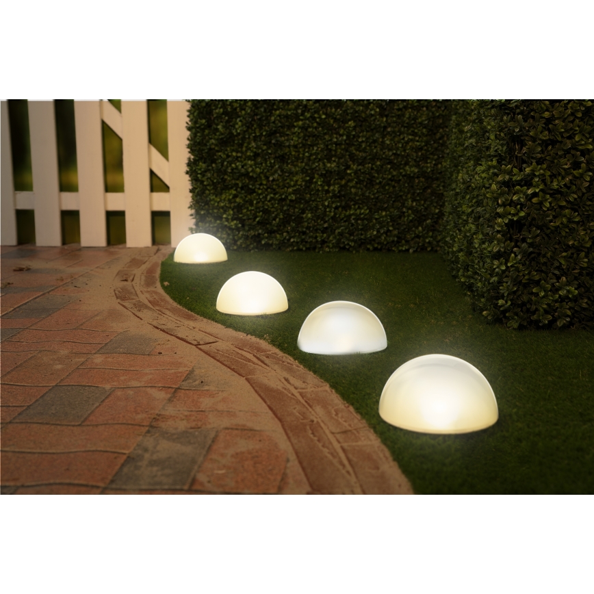 Grundig - Set 5x LED RGBW Solarna lampa LED/3,2V IP44