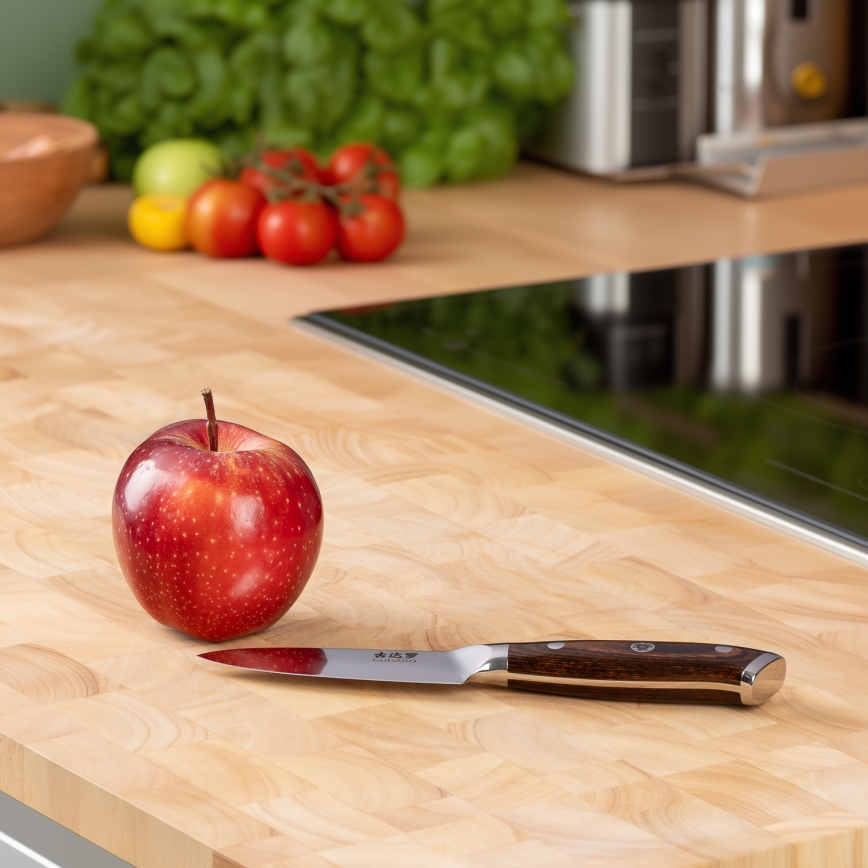 Gudaro - Damaščanski kuhinjski nož FENG 3,5, 67 slojeva čelika, dužina 9,5 cm