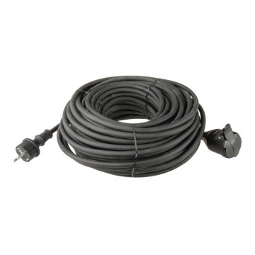 Gumeni produžni kabl, 1 utičnica, 20 m