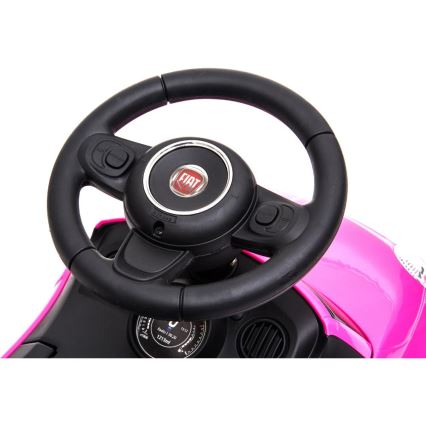 Guralica Fiat 500 roze