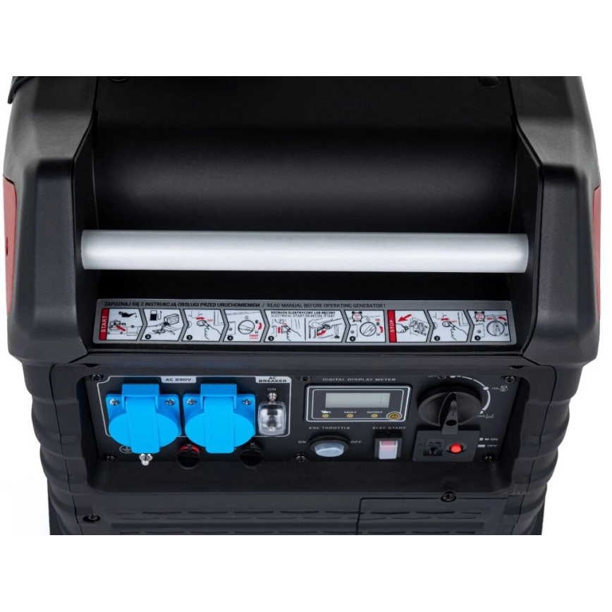Hahn & Sohn 105412 - Benzinski inverter električni generator H IG 3000 3300W