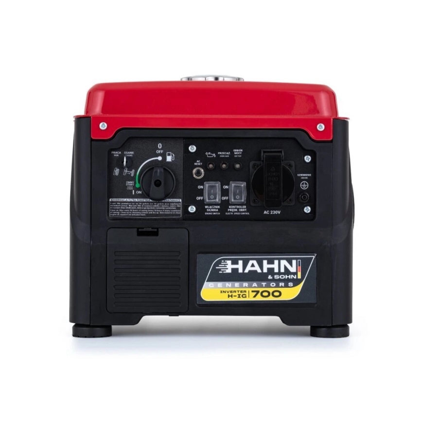 Hahn & Sohn 7305 - Benzinski inverter električni generator H IG 700 800W