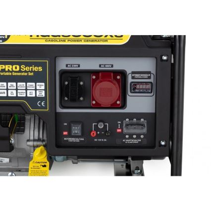 Hahn & Sohn 9177 - Benzinski agregat HGG 8000 X3 6500W