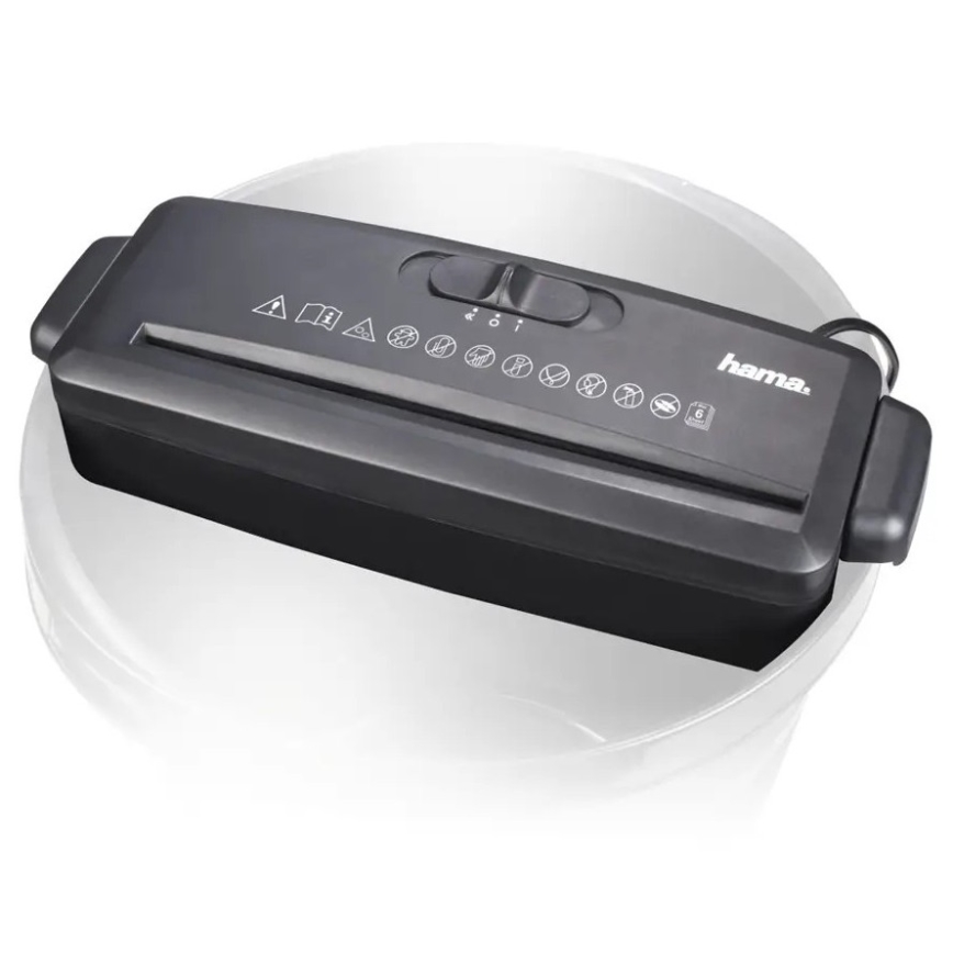 Hama - Mini šreder papira A4 230V crno