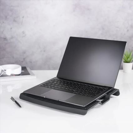 Hama - Podloga za hlađenje laptopa 1x ventilator USB crno
