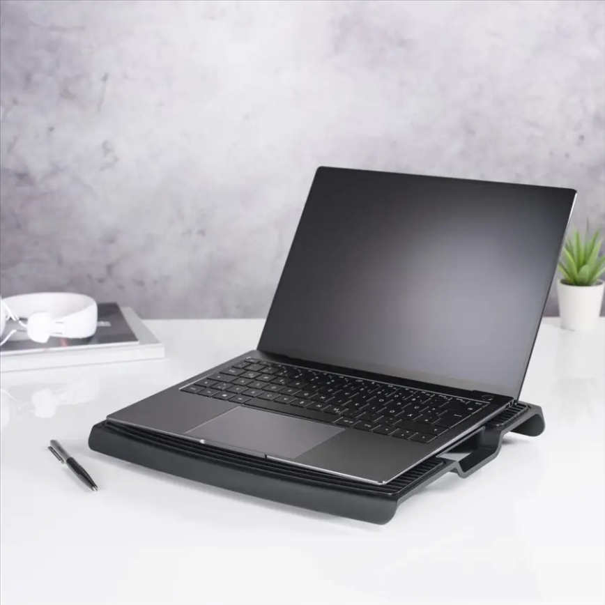 Hama - Podloga za hlađenje laptopa 1x ventilator USB crno