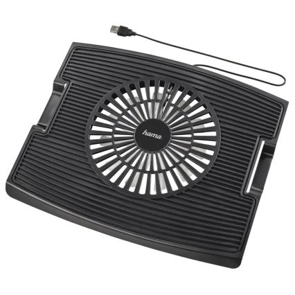 Hama - Podloga za hlađenje laptopa 1x ventilator USB crno