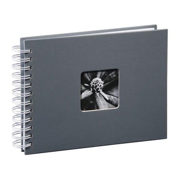 Hama - Spiralni fotoalbum 24x17 cm, 50 strana, siva