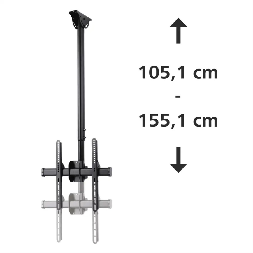 Hama - Stropni nosač za TV okretni 32-65" crna