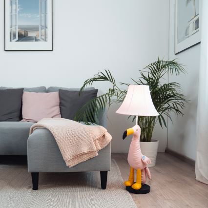 Happy Lamps - LED Dečija podna lampa MINGO LED/5,4W/230V flamingo