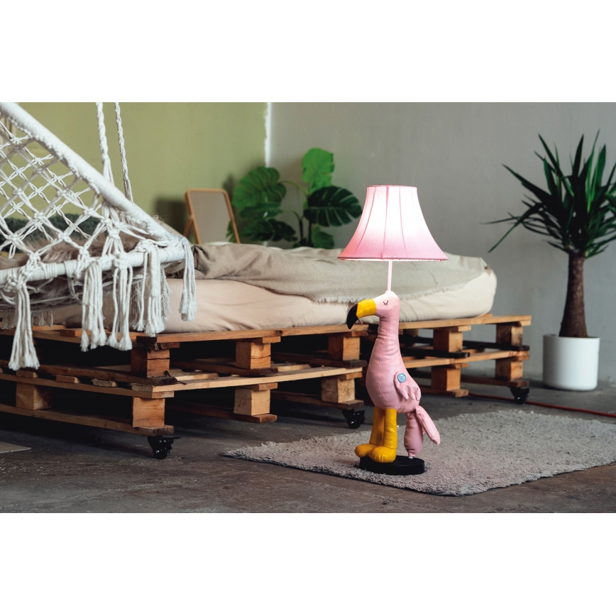 Happy Lamps - LED Dečija podna lampa MINGO LED/5,4W/230V flamingo