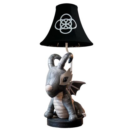 Happy Lamps - LED Dečija stona lampa BLACK DRAGOON LED/5,4W/230V zmaj