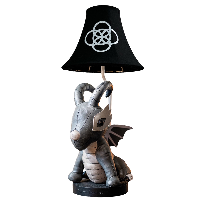Happy Lamps - LED Dečija stona lampa BLACK DRAGOON LED/5,4W/230V zmaj