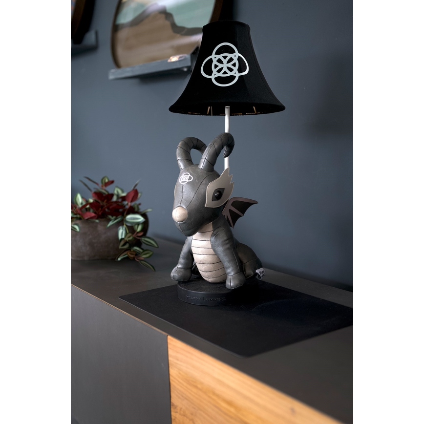 Happy Lamps - LED Dečija stona lampa BLACK DRAGOON LED/5,4W/230V zmaj